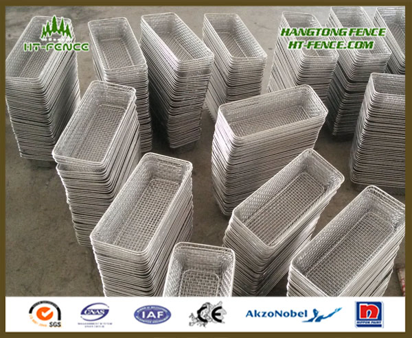 Stainless Steel Wire Mesh Basket / Net Basket
