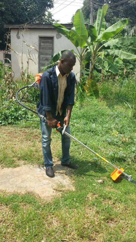 Gasoline Engine 4 Strokes Multi-Function Knapsack Motorized Weeder Brush Cutter Weeding Machine