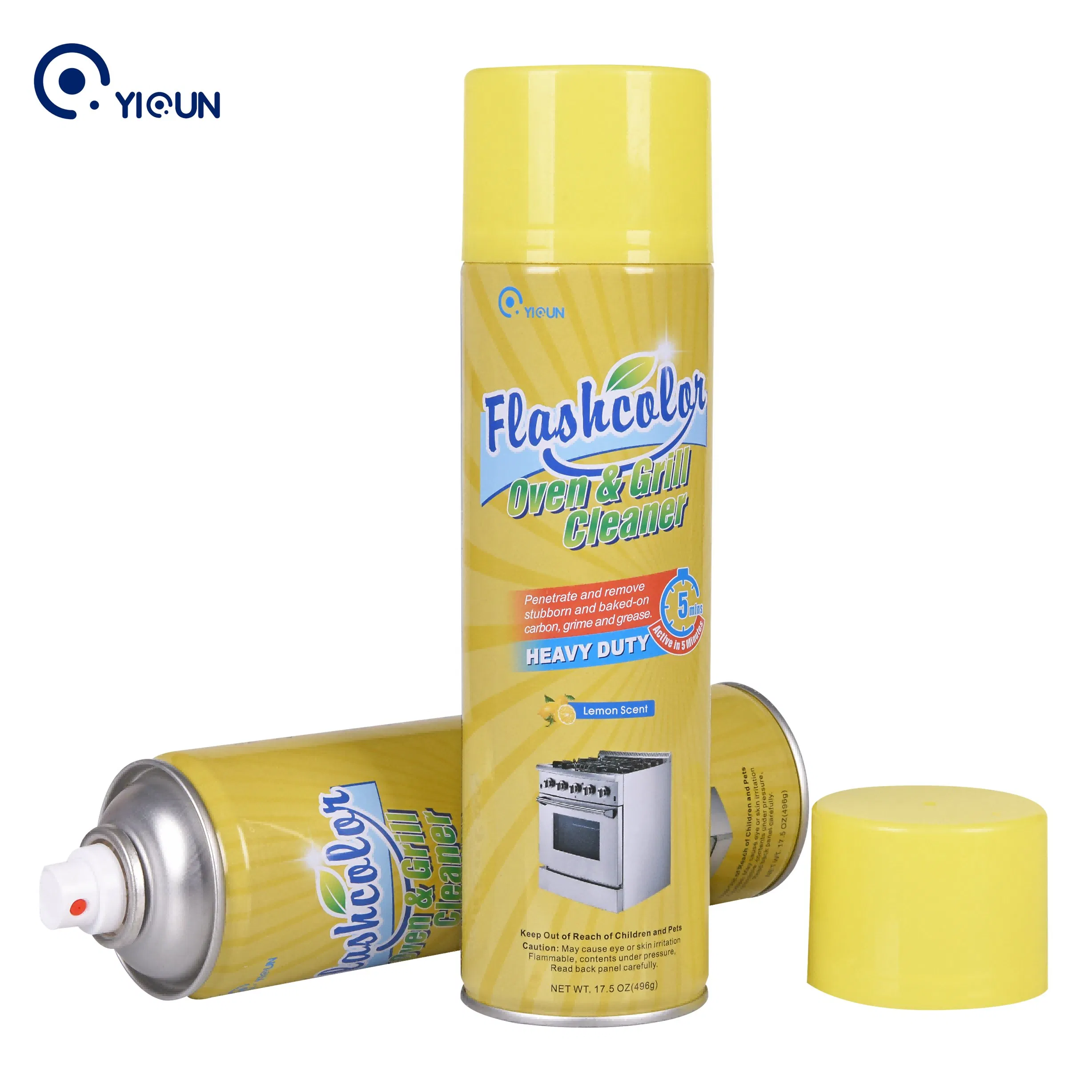 Kitchen Oil Fume Grease Spray Cleaner Aerosol