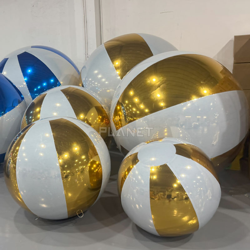 Factory Wholesales Reusable Decorative Inflatable Mirror Sphere for Event