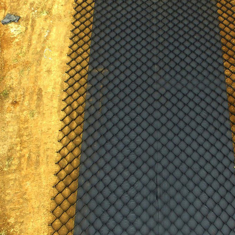 High Strength Plastic Geocell for Road Construction and Driveway Soil Stabilization