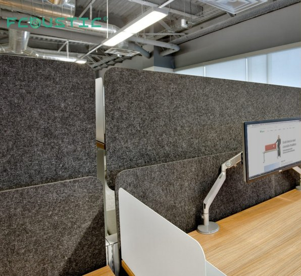 Sound Absorbing Pet Acoustic Panel Office Acoustic Desk Privacy Divider