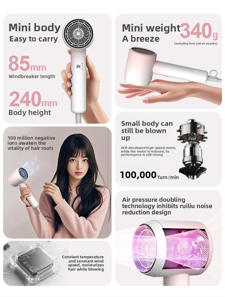 Whisper-Quiet 6-Fan Speed, No More Roar