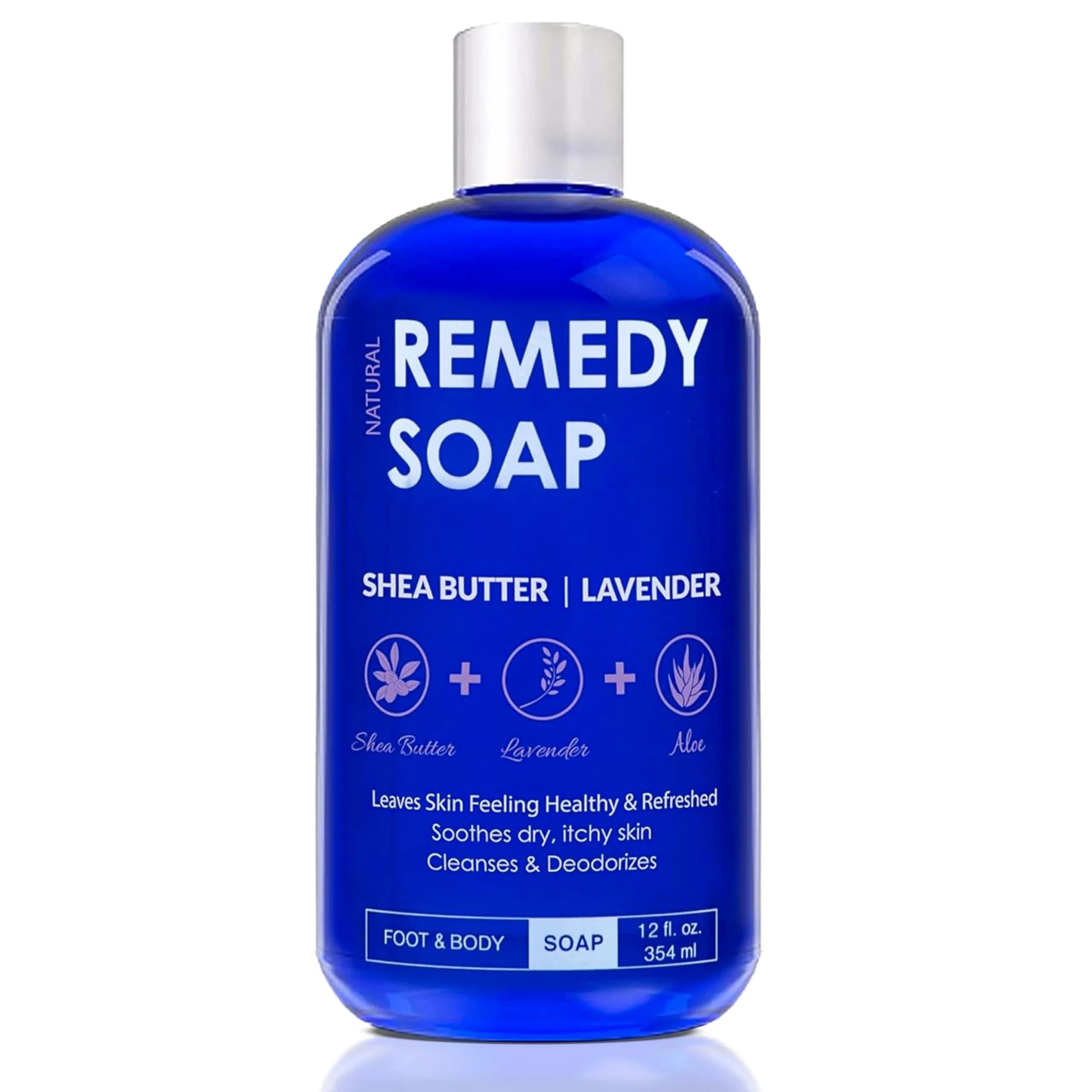 Beauty Cosmetics Body Care Lavender Shea Butter Body Wash Remedy Soap