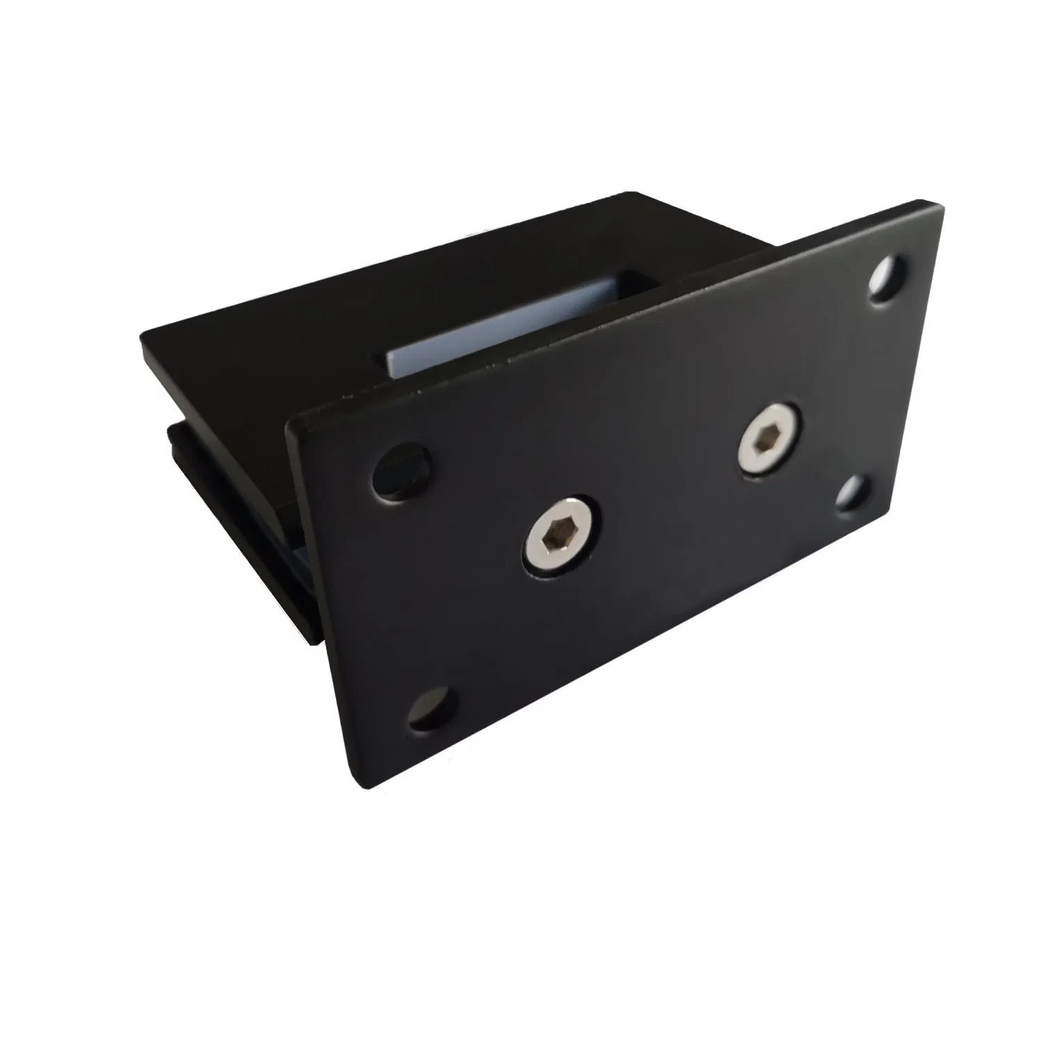 Customize Shower Enclosure Heavy Duty Powder Coating Matte Black Stainless Steel Zinc Zamak Hinge Glass Hardware Bathroom Door Accessories