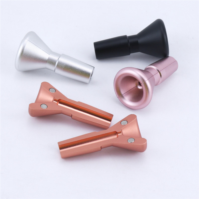 Unbreakable Glass Water Pipe Best Partner Metal Smoking Accessories Glass Beaker Kit Bowlz V3 Magnetic Bowl