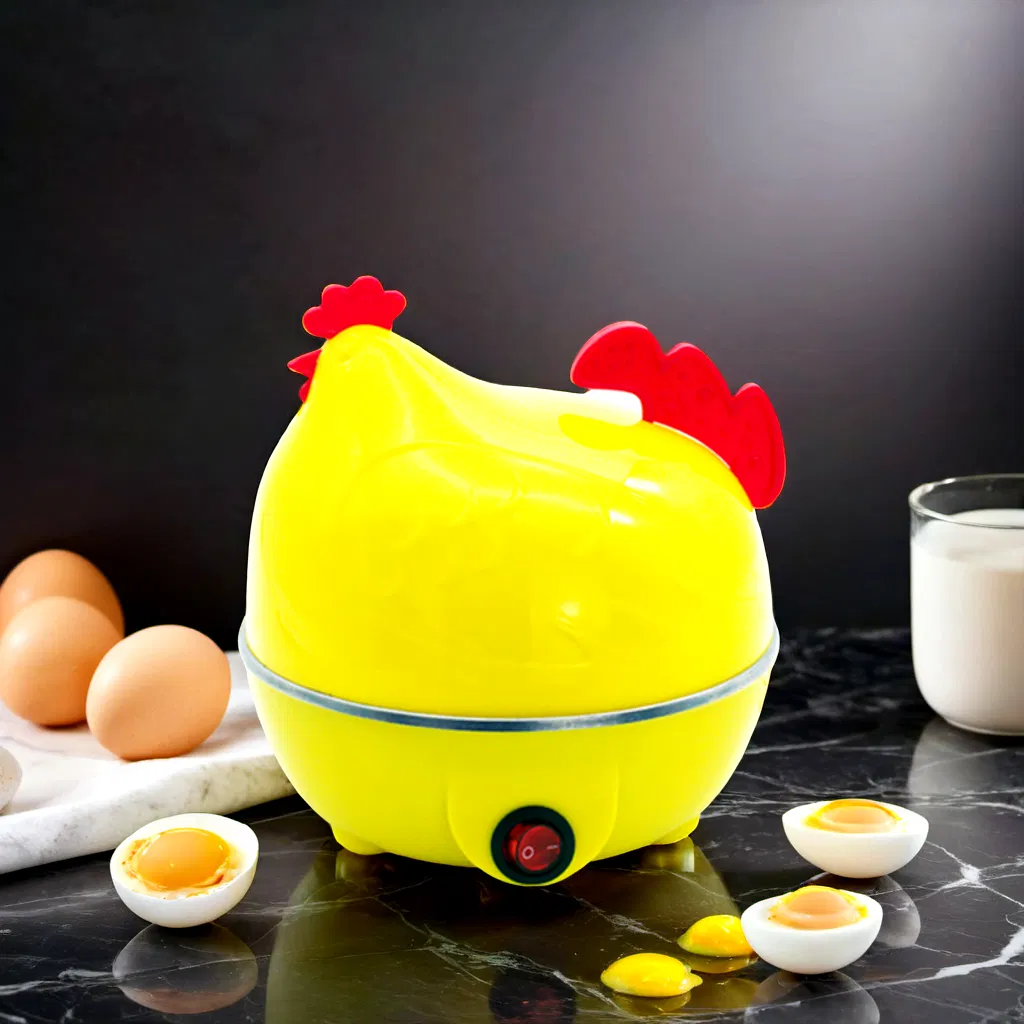 Compact Electric Egg Cooker with Safety Automatic Features Included