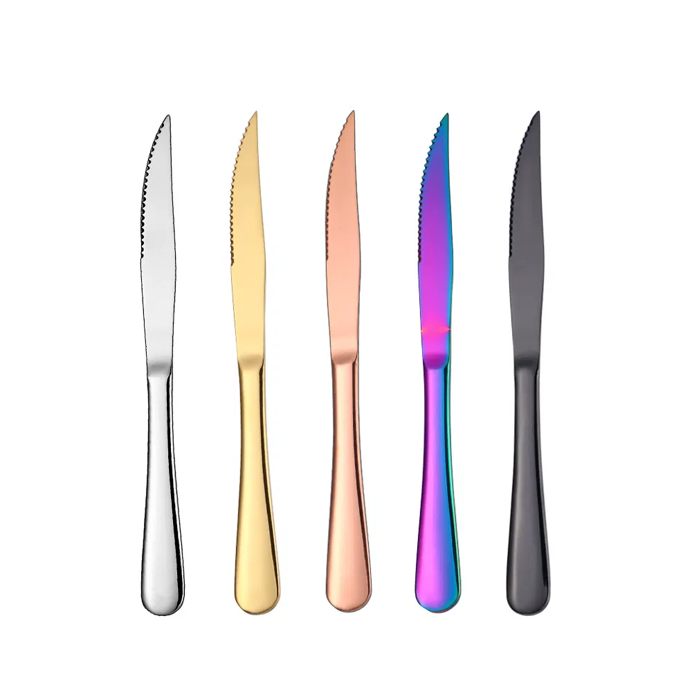 Promotion Stainless Steel Silverware Cutlery Table Mirror Polish Dishwasher Safe Dinner Knife