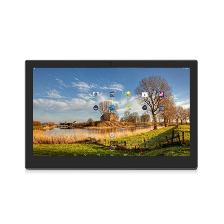 21.5-Inch LCD Wall-Mounted Android Advertising Player Commercial Display Touchscreen All-in-One Digital Frame