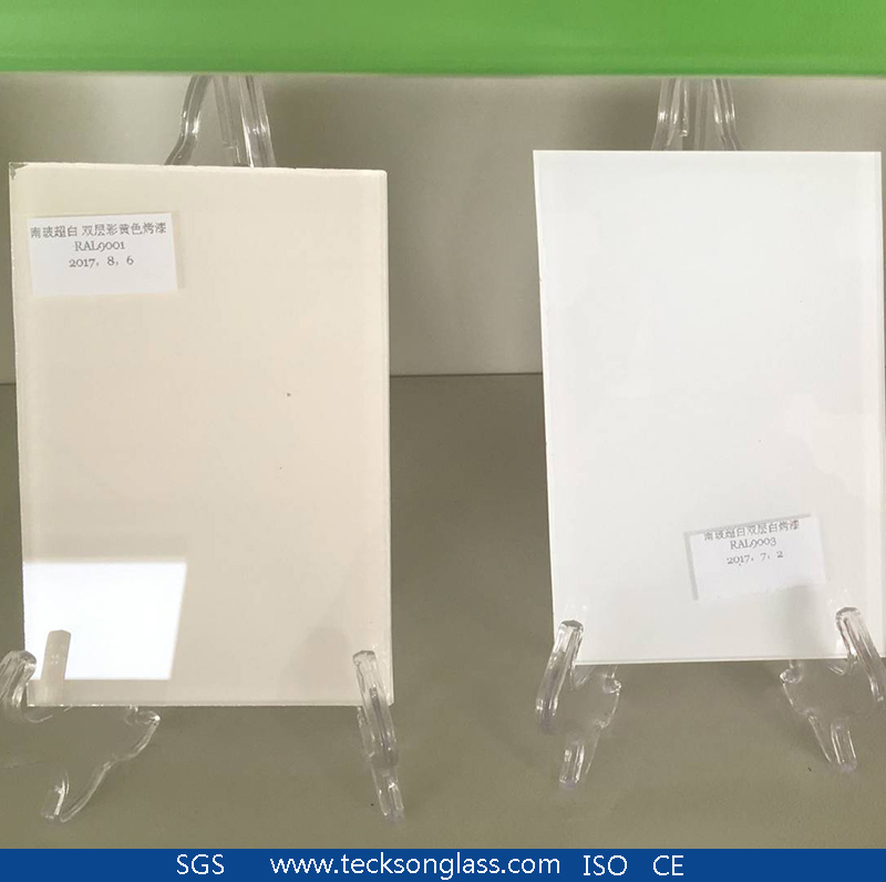 Cream / Pure / Signal White Lacquered Glass with Ral9001/9003/9005