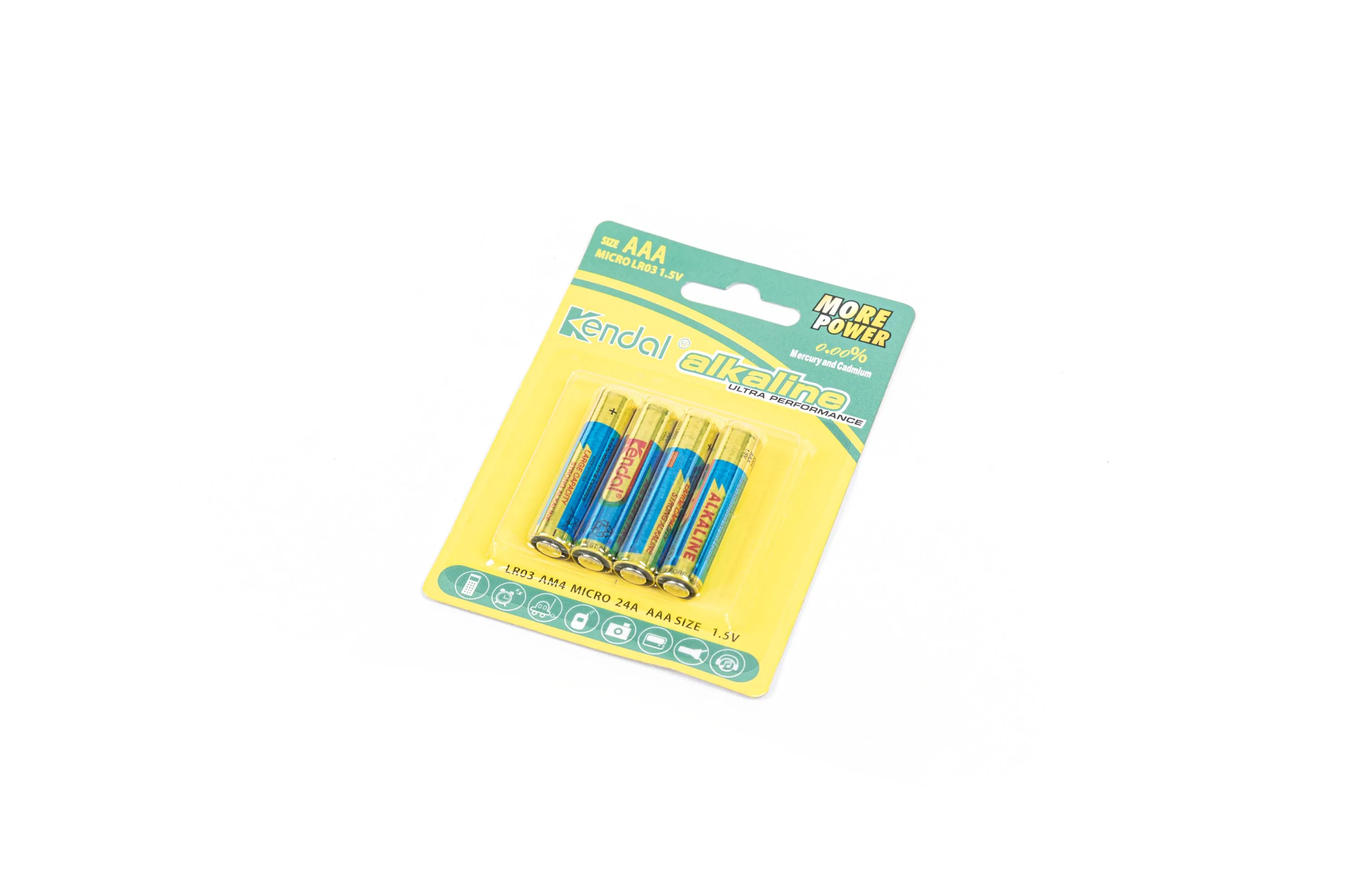 Батарейка AAA алкалиновая Kendal 1.5V 1200mAh