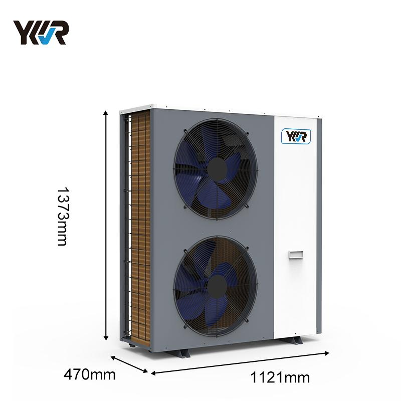 Ykr China Wholesale Poland Pompa Ciepla Air Source Heatpump Factory R32 DC Inverter Air to Water Heat Pump