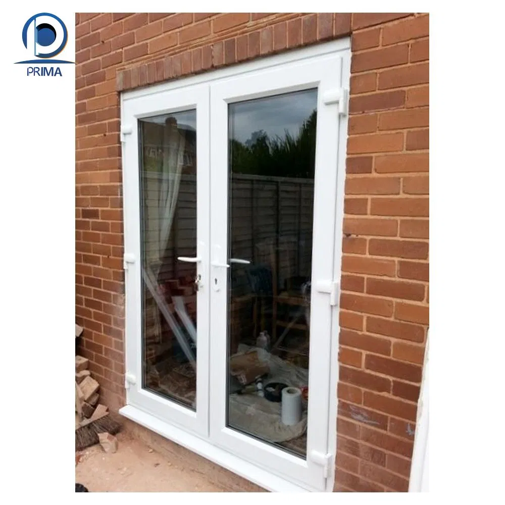 Door Foshan Pleasant UPVC Glass Single Vinyl Customized UPVC Swing Casement Doors