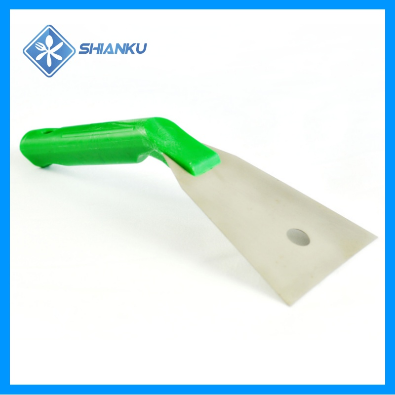 Shianku Industrial Food Grade 304 Stainless Steel Countertop Cleaning Bench Hand Scraper