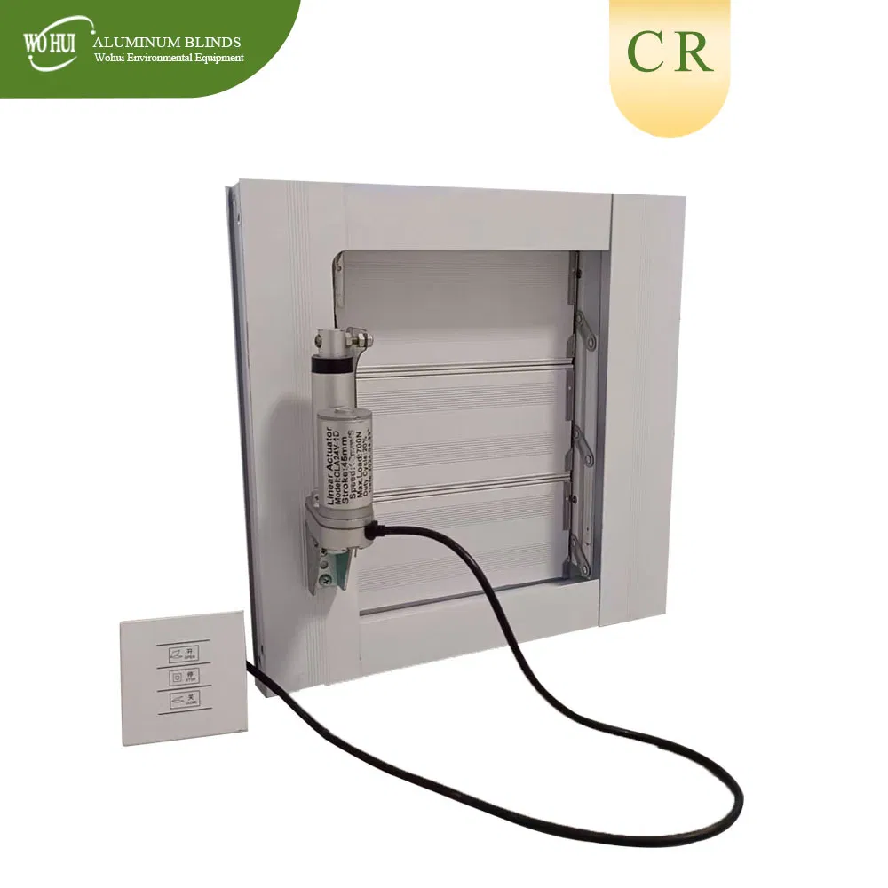 Durable Aluminum Blinds Light Control Anti-Rust of Factory Windows