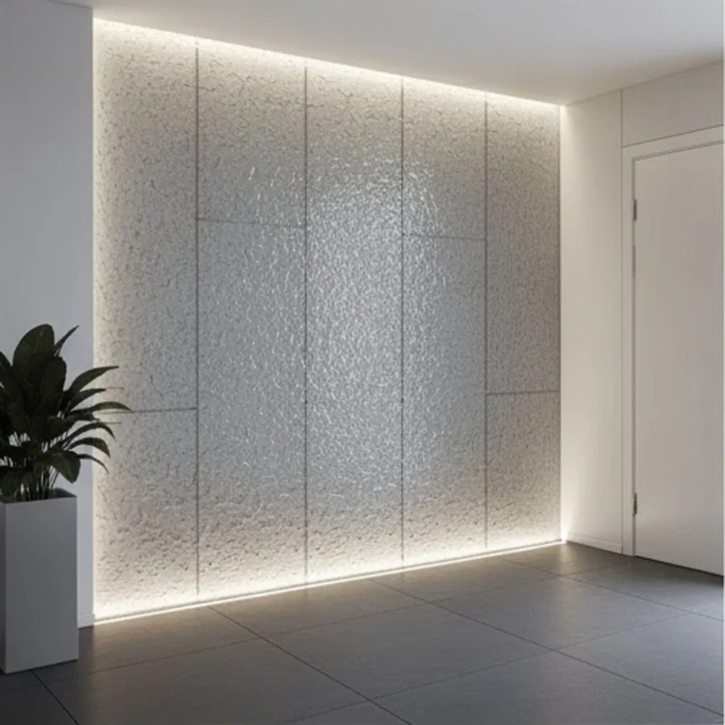 High-Transmittance Float Glass Customized Durable Decorative Glass