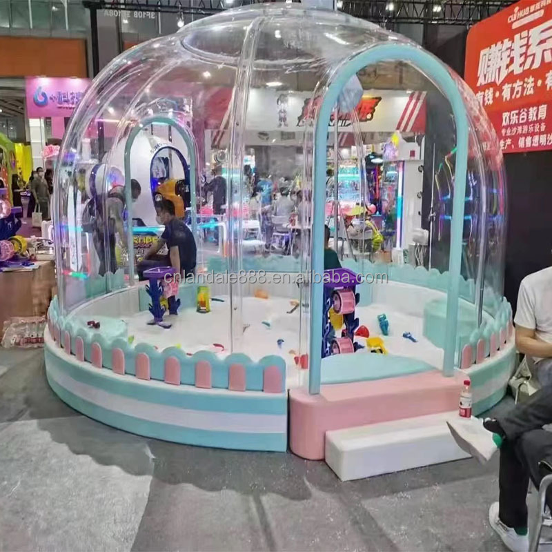 Strong Toughness High Impact Resistance 360 Panoramic Viewing Bubble House Transparent Yurt Transparent Bubble Tent