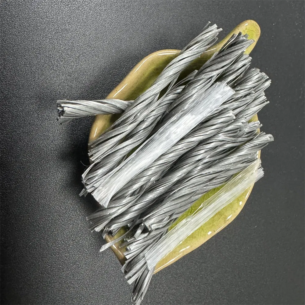 High Break Strength PP Fiber Hybrid Type for Industrial Floors and Pavements