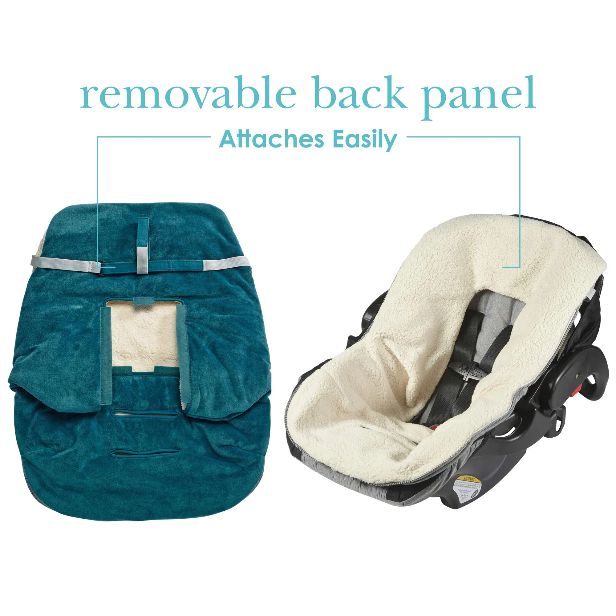 Wholesale Sherpa Lined Baby Carrier Cover Winter Essentials Bunting Bag