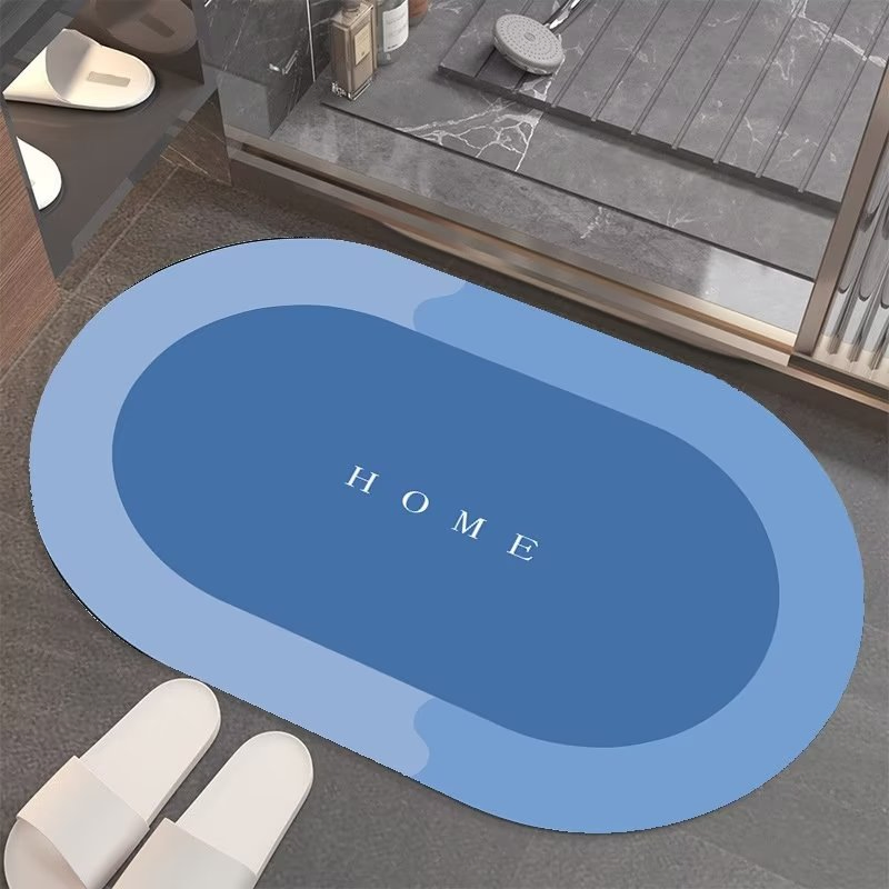 Wholesale Anti Slip Mat Chinese Factory Bathroom Mat Carpet and Rugs Carpet Tile Door Mat Diatom Mud Mat T