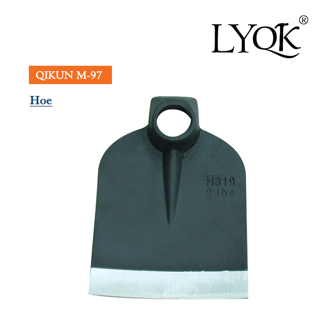 M-97 Agricultural Tool Garden Tool Farming Tool Manual Drop Forged Rail Steel Garden Hoe