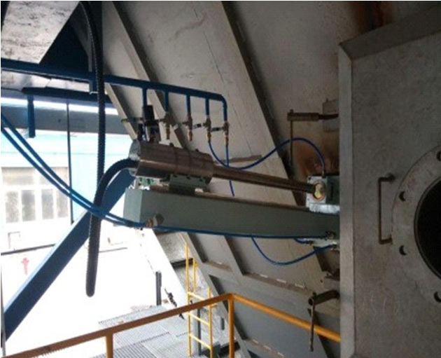 Ethernet Cameras for Visual Monitoring Inside a Furnace