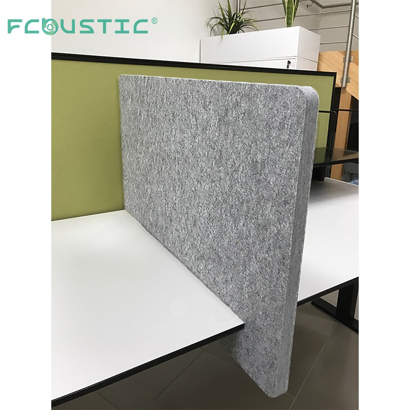 Acoustic Felt Desk Divider for Pet Workstations in Office