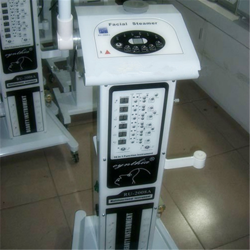 Hot Sale 16 in 1 Facial Seamer Microdermabrasion High Frequency Beauty Machine for Skin Care