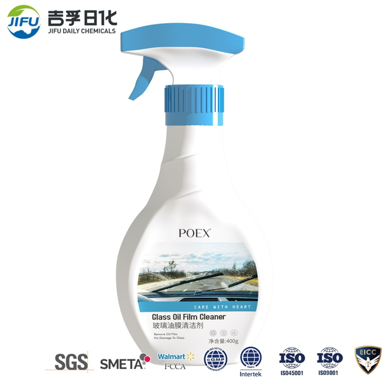 Professional Automotive Glass Cleaner Oil Film and Grease Remover for Auto Service and Industrial Use