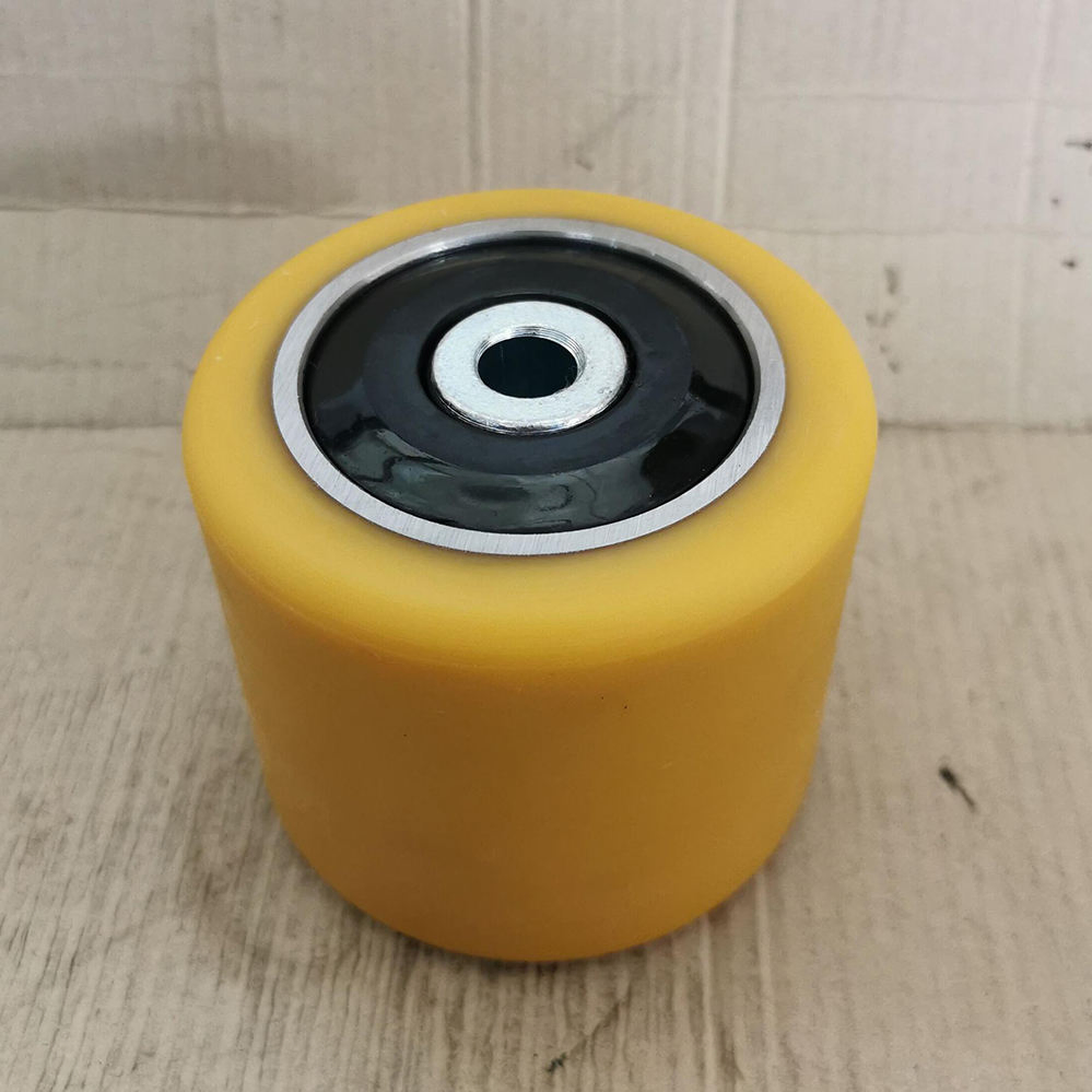 Electric Forklift PU Wheel 330*140-80mm Electric Forklift Bearing Wheel EV Wheel