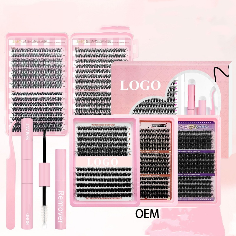 DIY Cluster Pointed-Tip Fairy Style European and American Style Amazon Eyelash Book