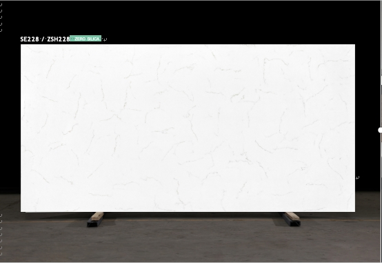 Silica Free Artificial Quartz Slab Safe for Indoor & Commercial Use