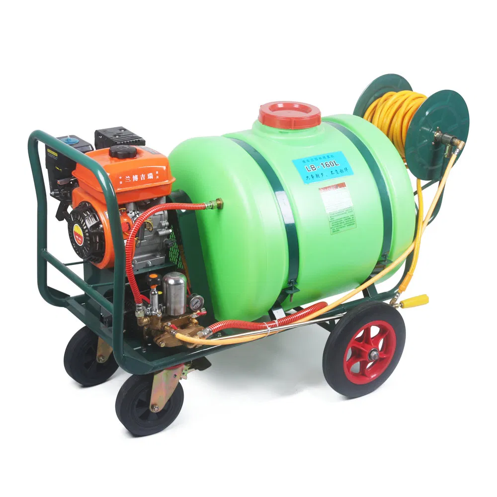 Effortless Stable Body Gasoline 160L Trolley Power Sprayer for Sterilization Treatment