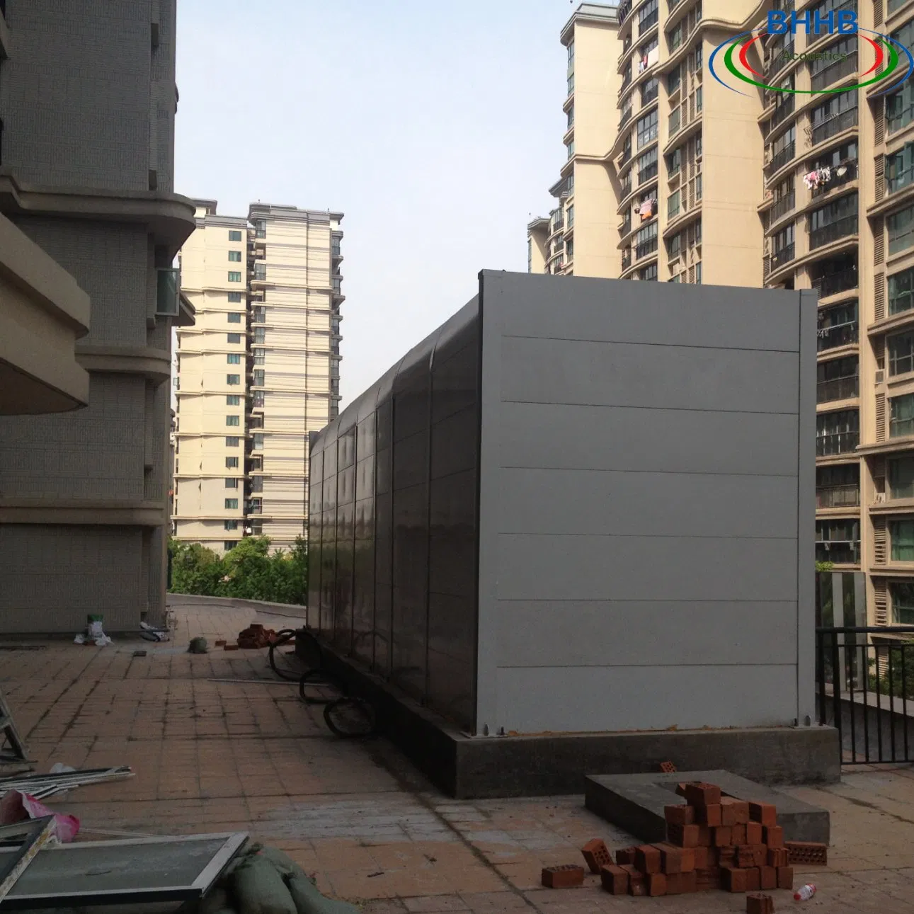 Metal Sound Insulation Barrier, Suitable for Outdoor Equipmentsound Insulation Barrierssound Proof Barriers