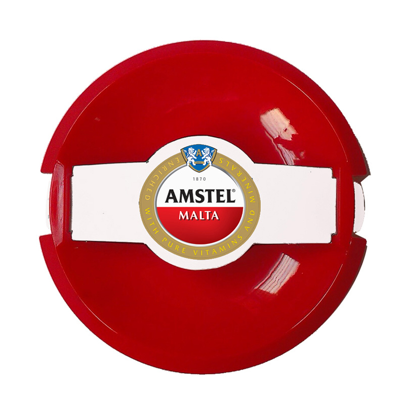 Plastic Round Cash Tray with Amstel Logo Imprint