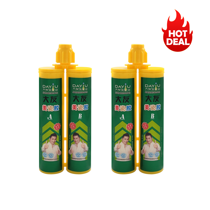 Jy601double-Component White Epoxy Resin Industrial Ceramic Tile Gap-Filling Adhesive Leather Tile Grout