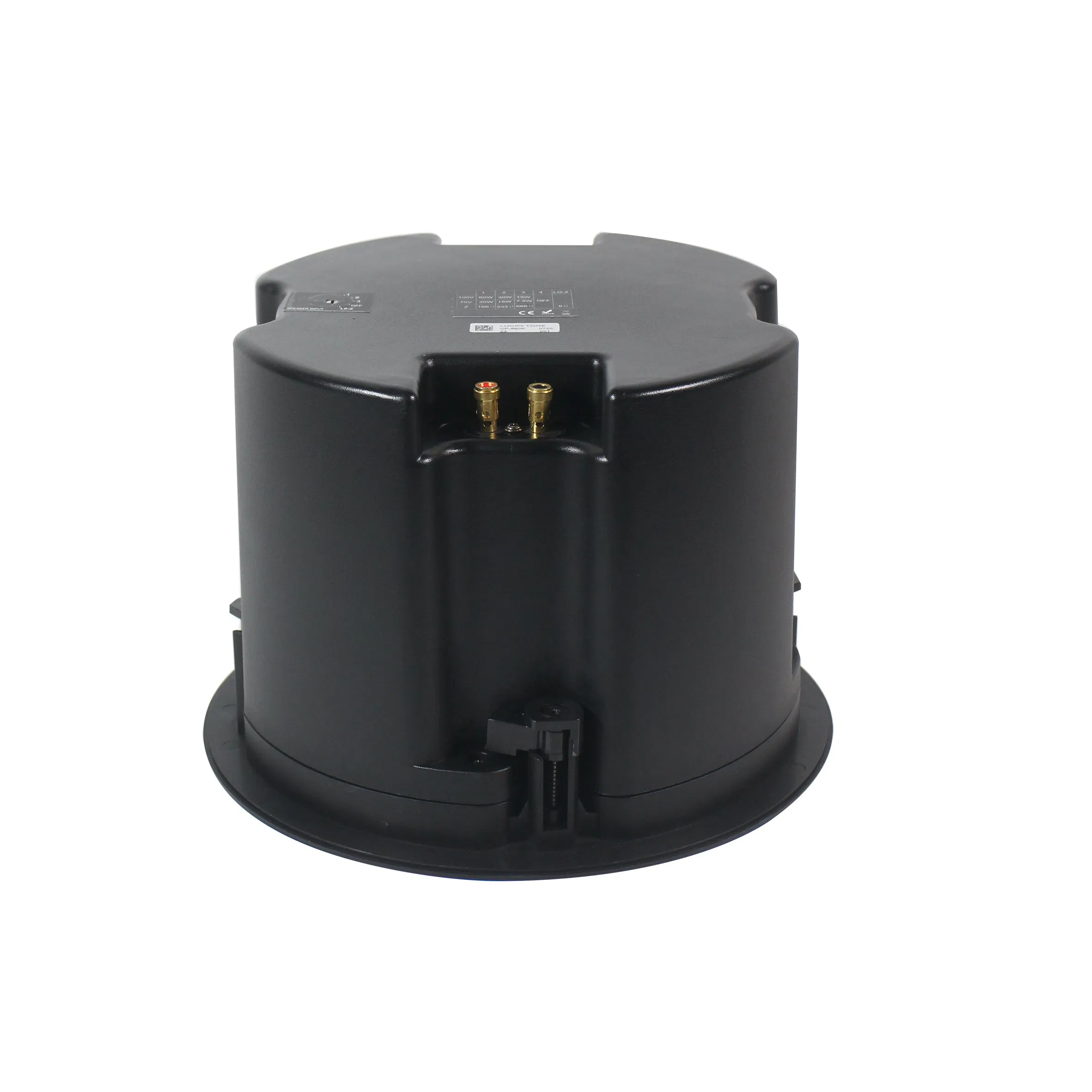 Passive 2 Way 6.5 Inch Rimless Hi Fi ABS Ceiling Speaker with Crossover PA in Ceiling Hanging Speaker