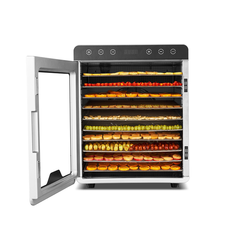 10 Trays Fruit and Vegetables Home Dryer Fish Dehydrator Machine Jerky Dehydrator