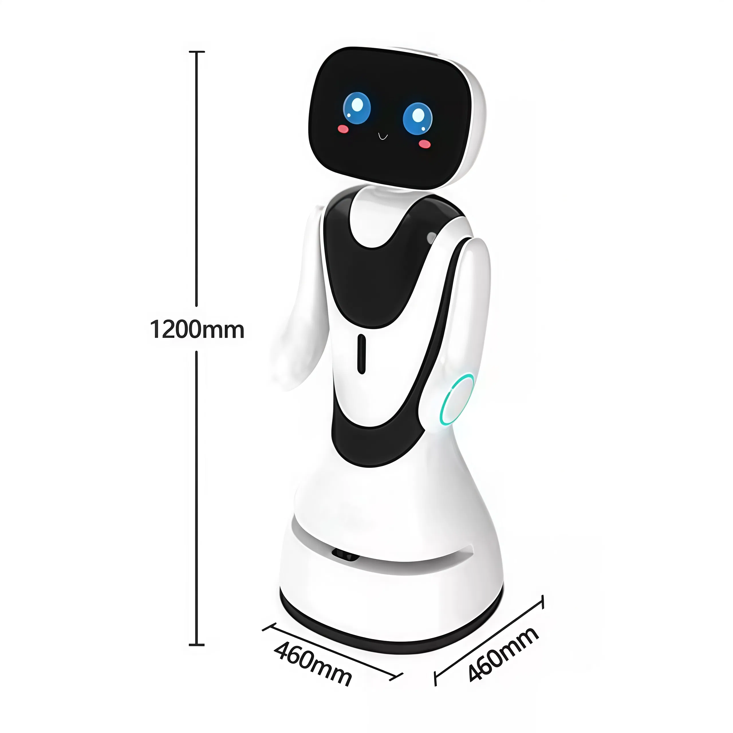 Cute Intelligent Reception School Hotel Exhibition Hall-Timo Service Robot
