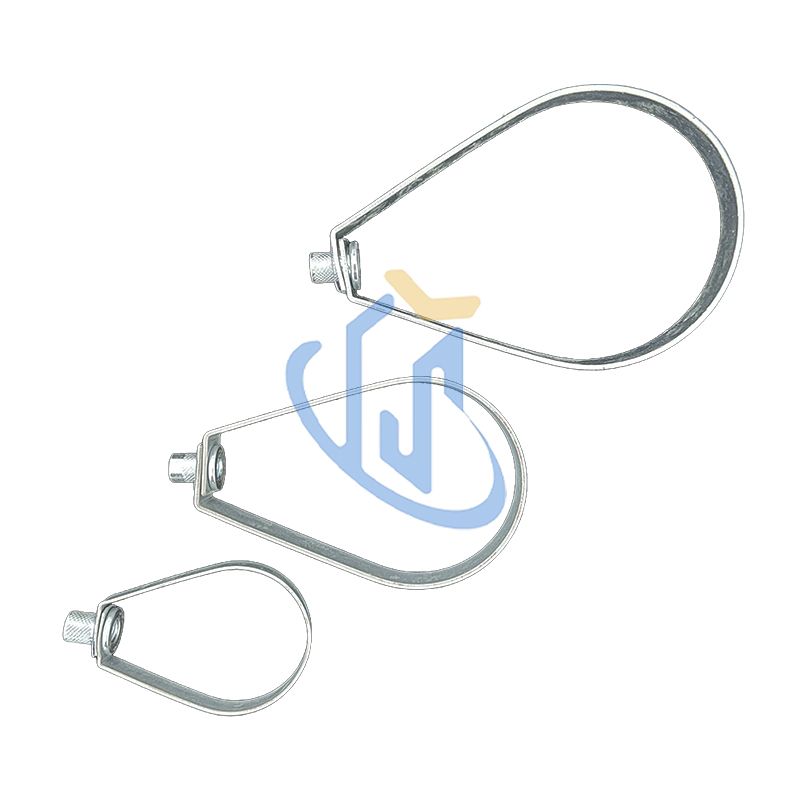 UL Certification Galvanized Seismic Support Swivel Loop Pear Shape Pipe Hanger Clamp