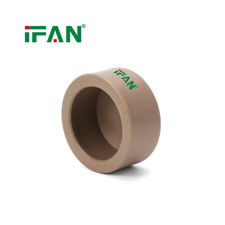 Ifan High Quality PPR Pipe Fitting Corrosion Resistant PPR End Cap 20-110mm PPR Accessories