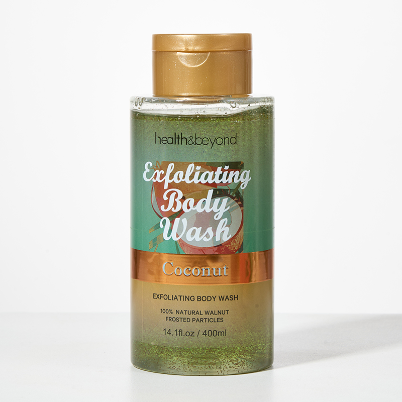 Private Label 300ml Exfoliating Natural Moisturizing Skin Body Wash Glitter Shower Gel