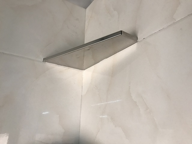 Bathroom Shower Storage Shelf of Stainless Steel