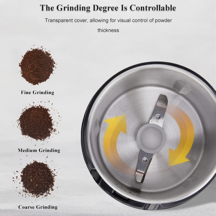 OEM Professional Wholesale Automatic Coffee Bean Grinder Machine Electric Portable Espresso Coffee Grinder