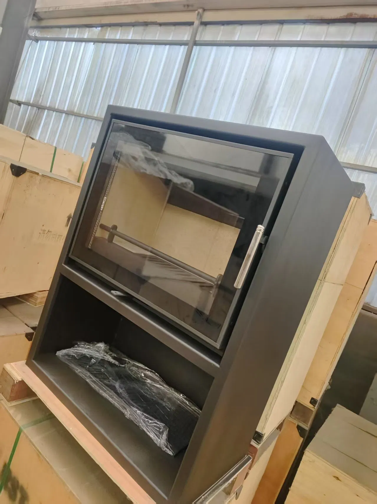 The Hotel Villas Use Wooden Fireplaces for Heating.