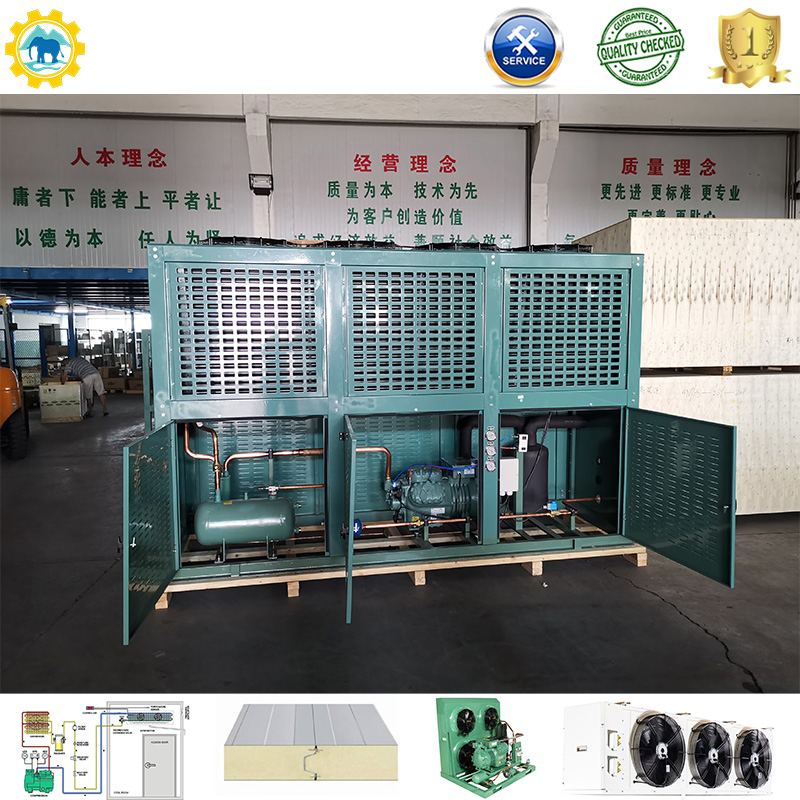 Refrigeration Condensing Unit High Temperature Chillers Cold Room Freezer Unit
