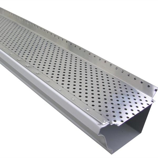 Canada Market Aluminum K Gutter Leaf Guard Protection 6′ Long