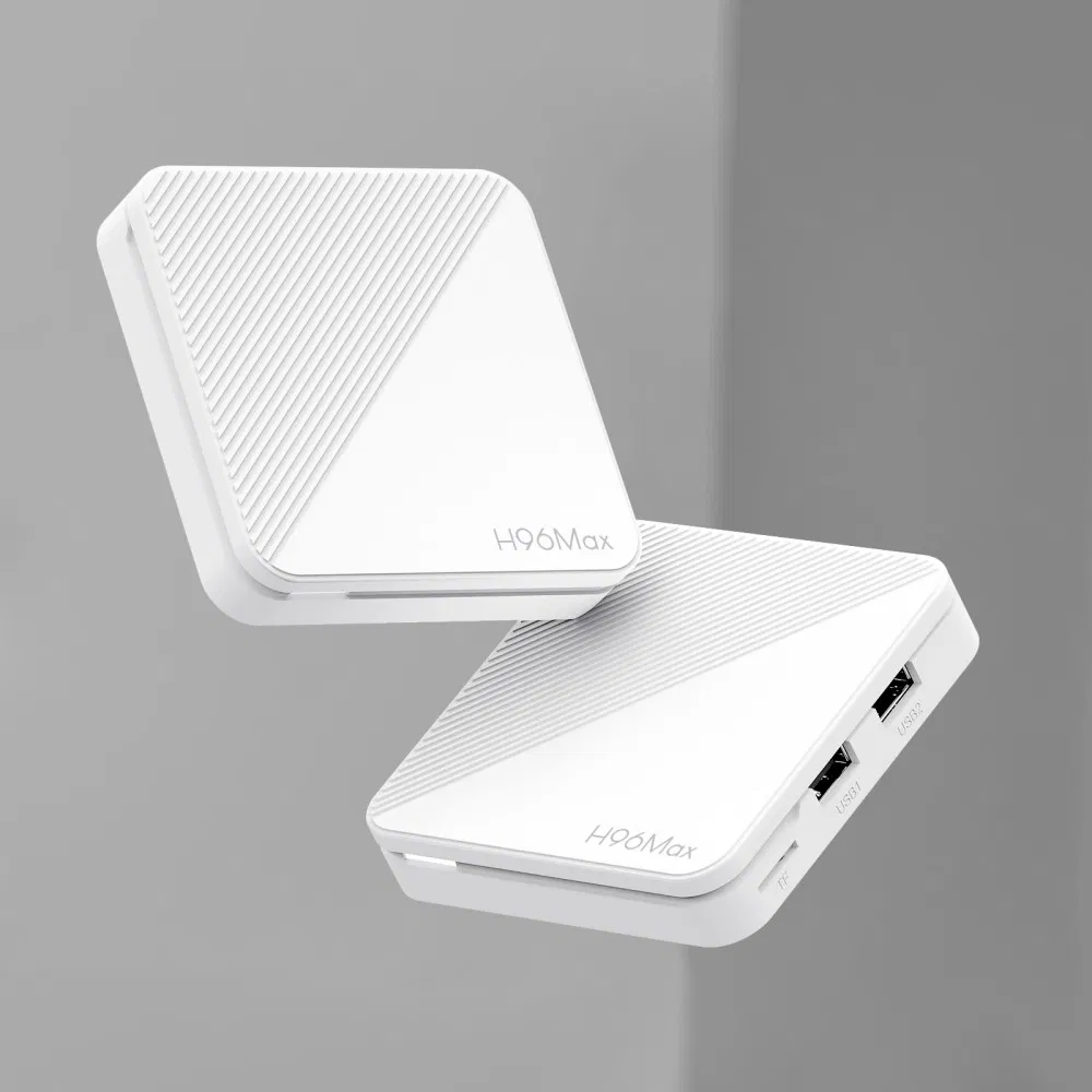 2025 Cheapest H96 Max H313 ATV Quad Core Set-Top Box Voice Remote Android 4K Allwinner H313 4K Display 5g WiFi6 4K TV Box