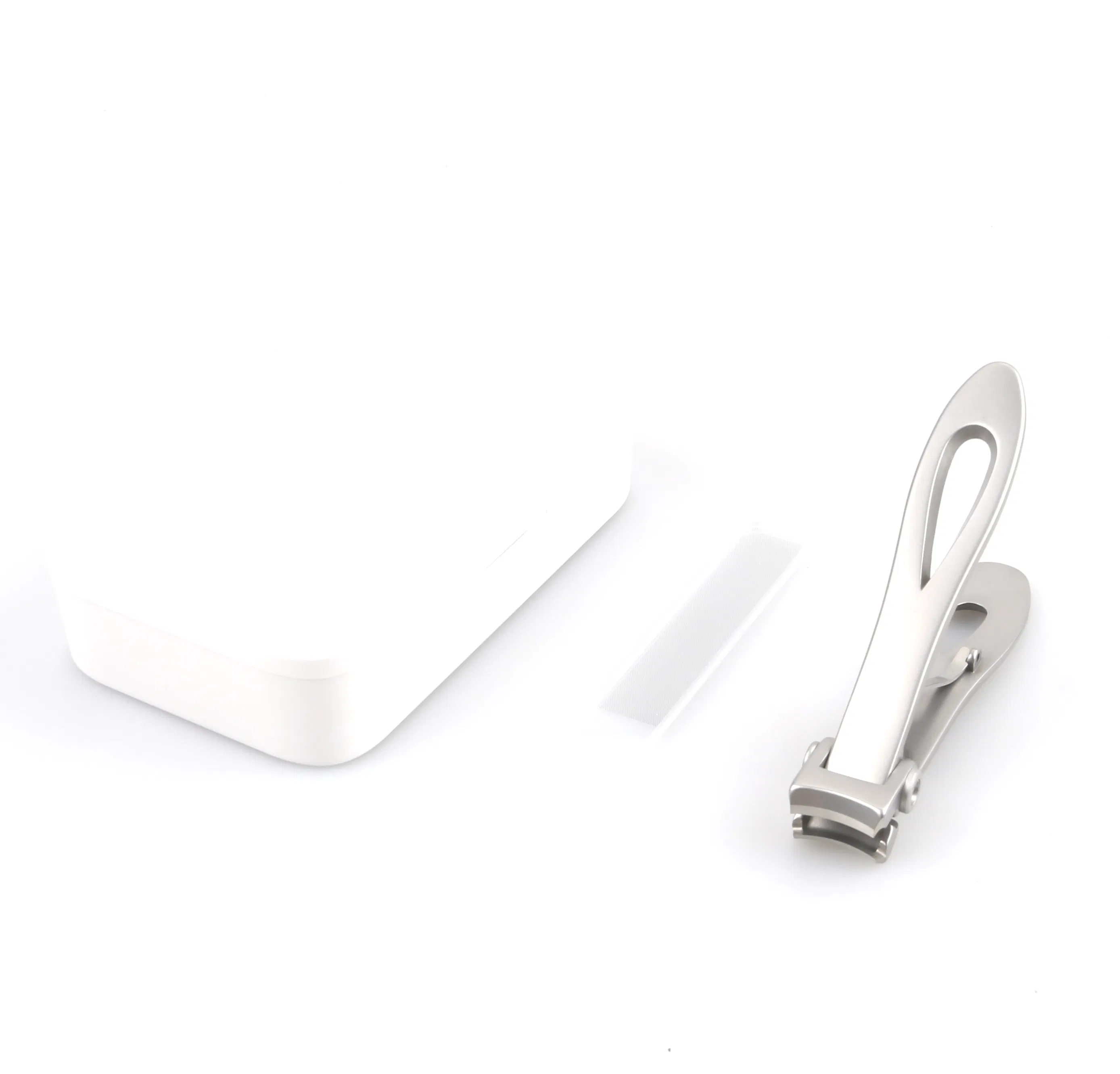 2PCS High Quality Manicure Set with Flat Mouth Nail Clippers (SE-MS008)