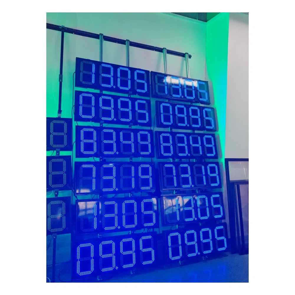 Outdoor LED Display Petrol Station 8inch-48inch 88.88 7 Segment Digit Board
